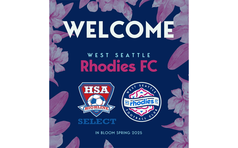 Welcome West Seattle Rhodies FC!